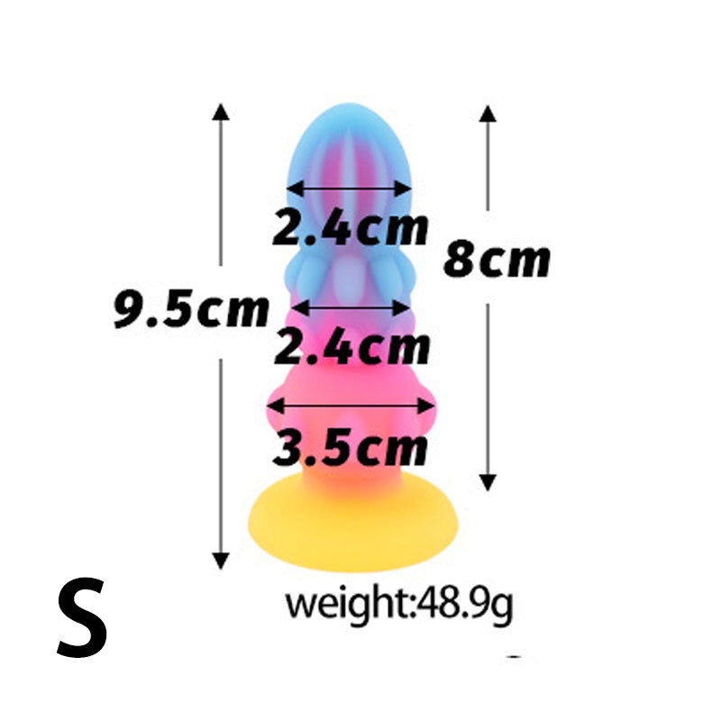 ANAL DILDO FOR MEN 8 INCH COLORFUL