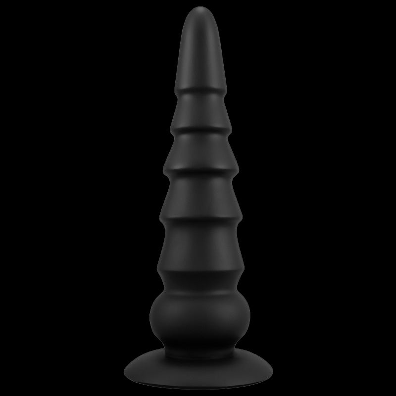 BIG ANAL DILDO 11 INCH PINK LONG BEADED BEADED