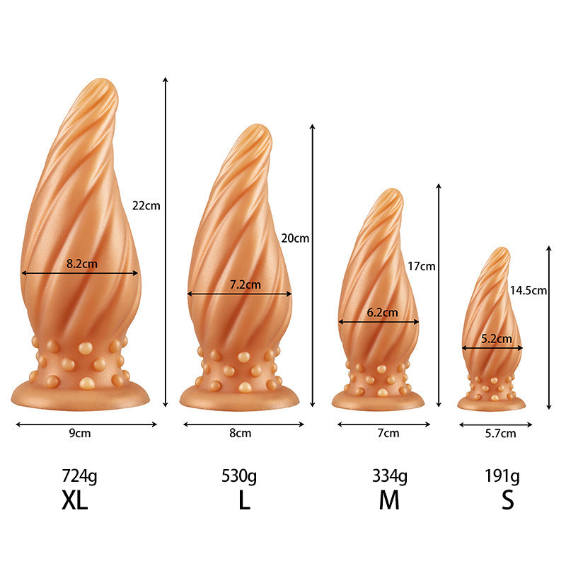 MALE ANAL TOYS FOR FEMALE MONSTER 8 INCH BLACK