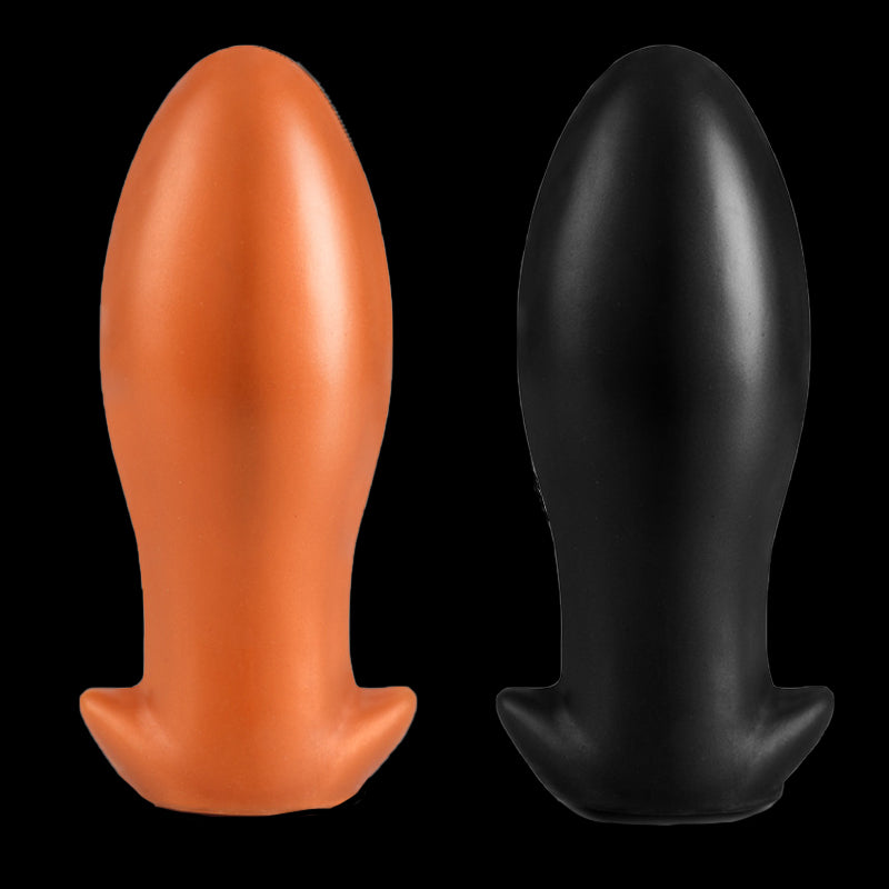 MALE ANAL TOYS 9 INCH BLACK SILICONE STARTER