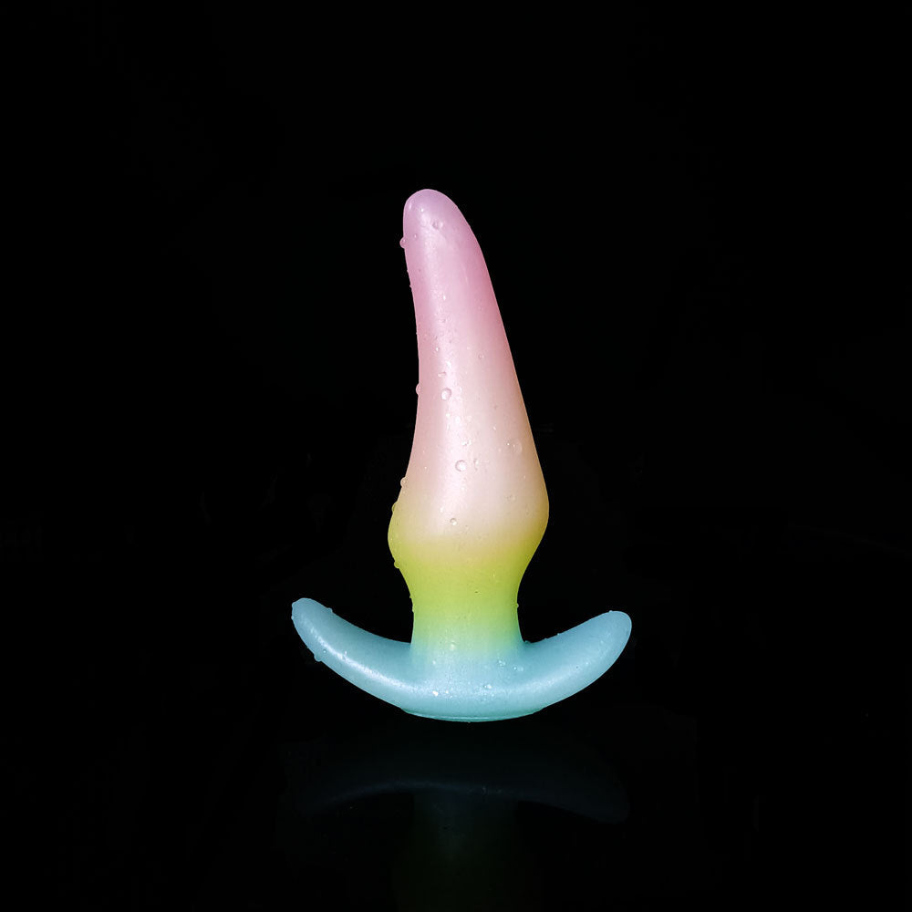 SMALL ANAL TOYS SILICONE 5 INCH CAPSICUM FOR BEGINNERS