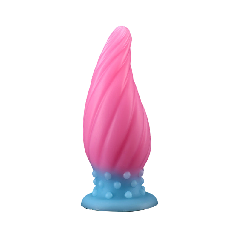 MALE ANAL TOYS FOR WOMEN LUMINOUS 8 INCH COLORFUL