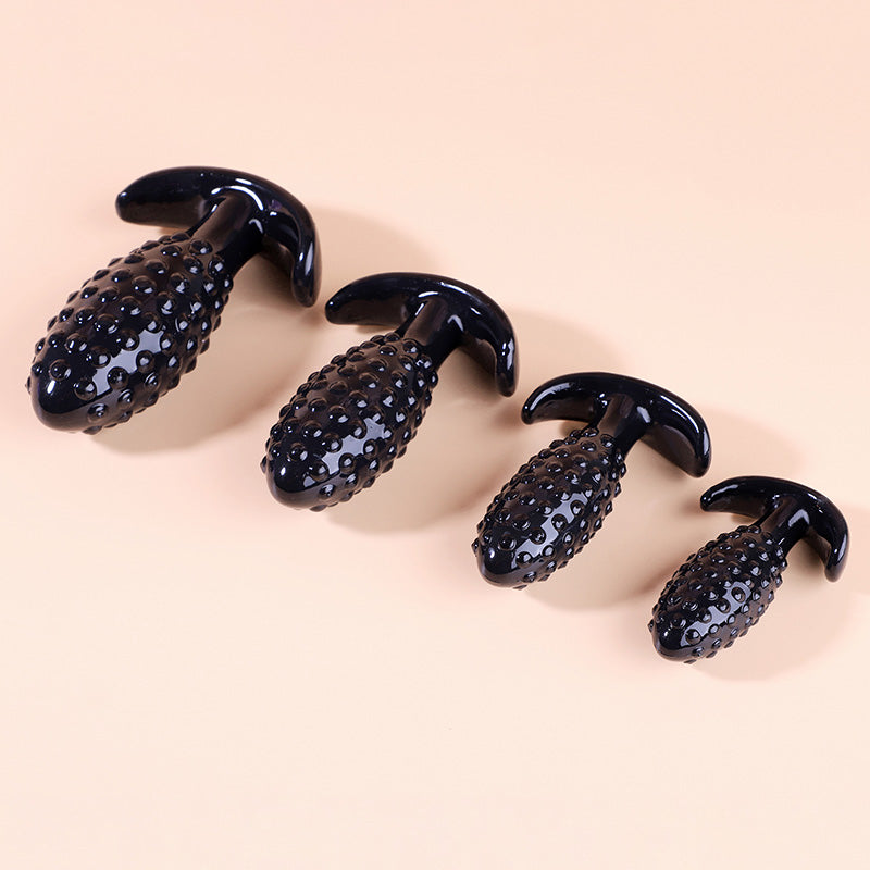 SMALL ANAL TOYS 5 INCH TRANSPARENT TRAINER MEN