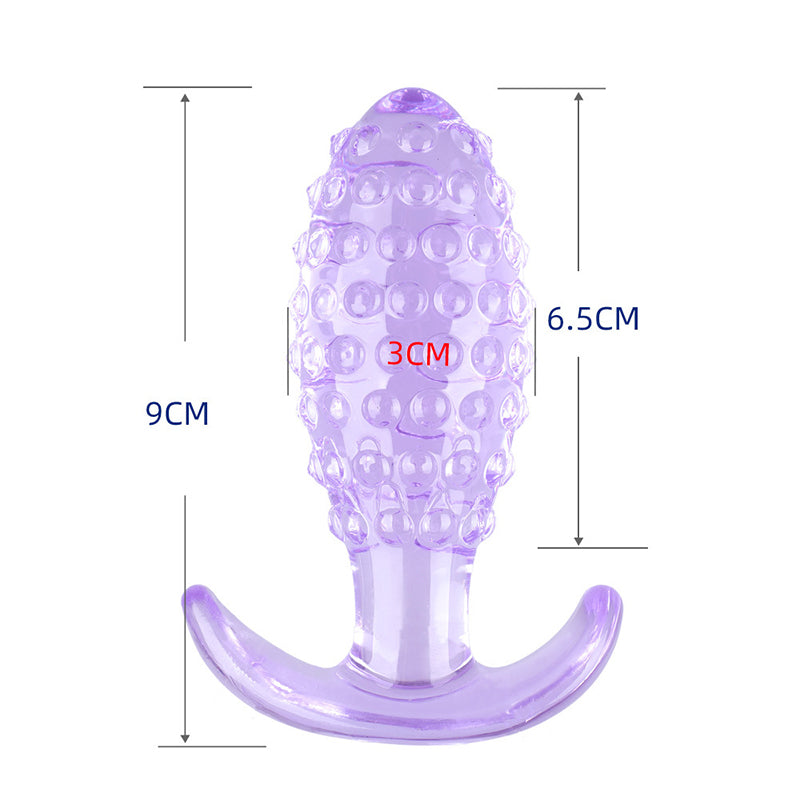 SMALL ANAL TOYS 5 INCH TRANSPARENT TRAINER MEN
