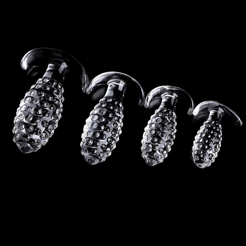 SMALL ANAL TOYS 5 INCH TRANSPARENT TRAINER MEN