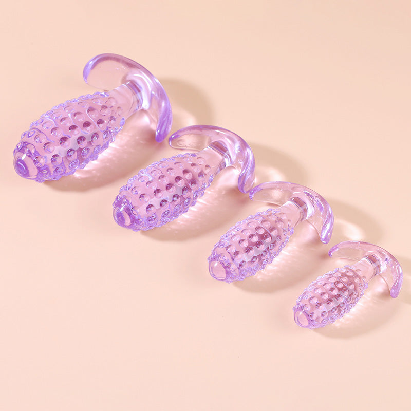 SMALL ANAL TOYS 5 INCH TRANSPARENT TRAINER MEN