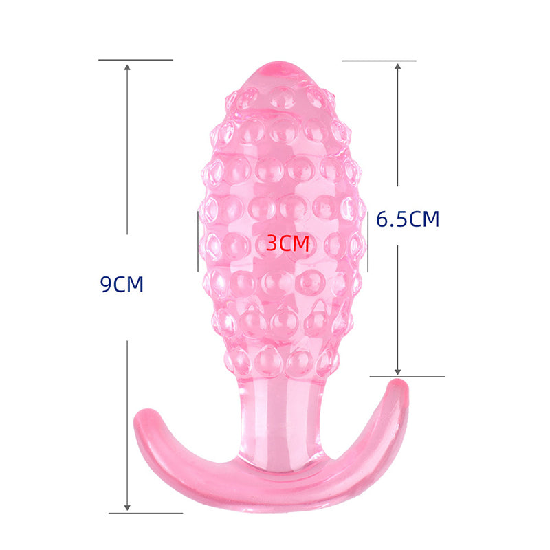 SMALL ANAL TOYS 5 INCH TRANSPARENT TRAINER MEN