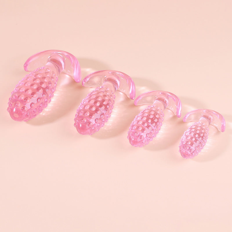 SMALL ANAL TOYS 5 INCH TRANSPARENT TRAINER MEN