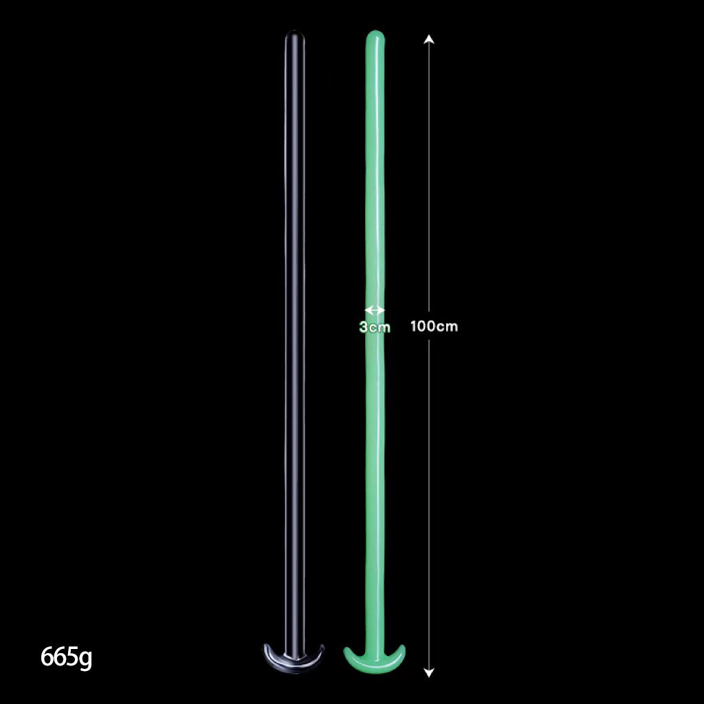 LONG ANAL TOYS MALE 39 INCH GREEN SOFT