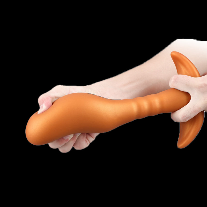 SMALL ANAL TOYS MALE MONSTER 7 INCH GOLD