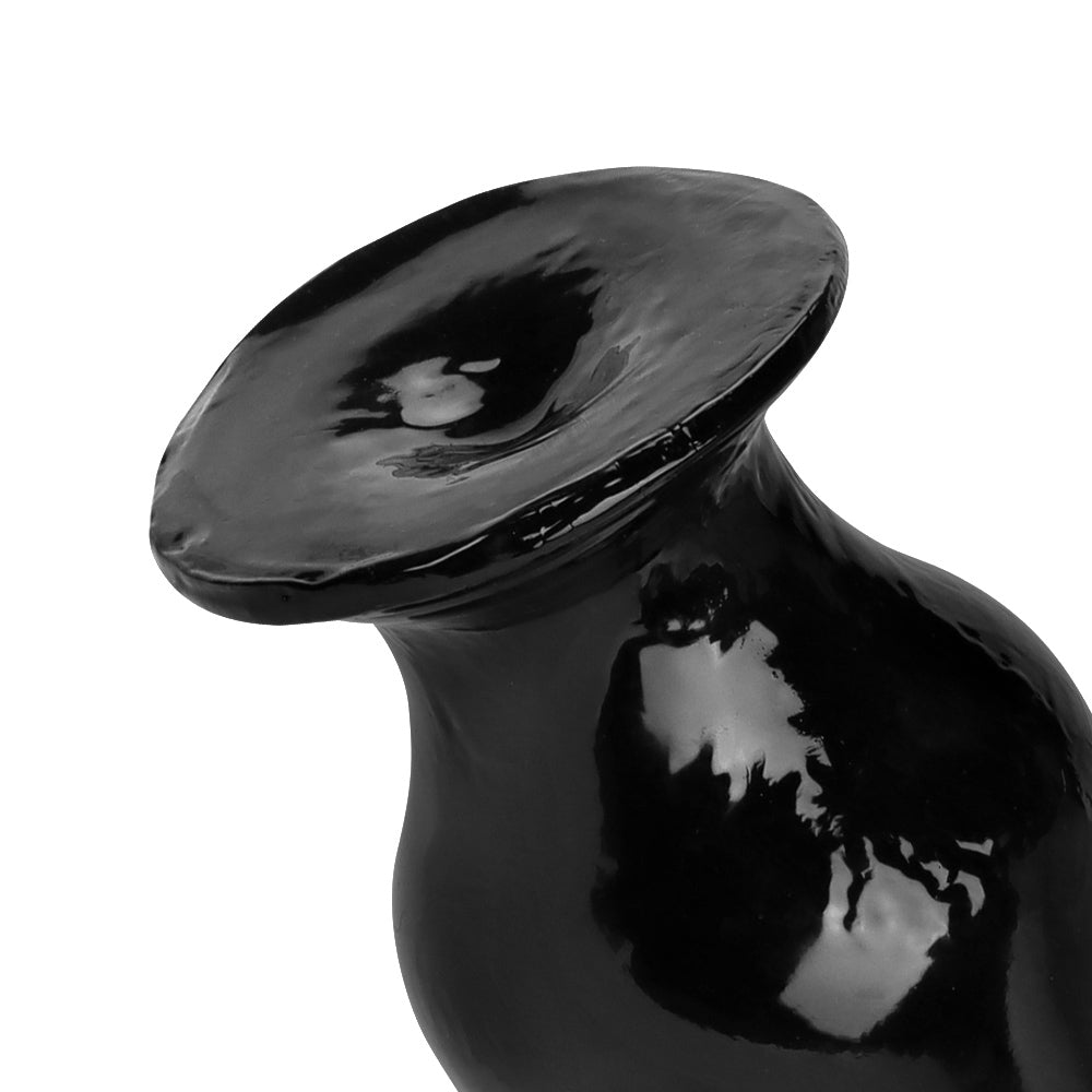 ÉNORME GODE À VENTOUSE PVC 12 POUCES NOIR