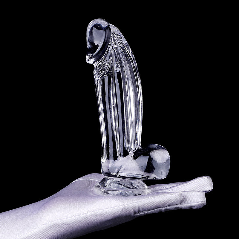 CLEAL ANAL DILDO FOR MALE REALISTIC 8 INCH