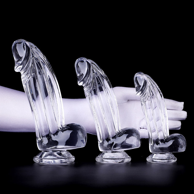 CLEAL ANAL DILDO FOR MALE REALISTIC 8 INCH