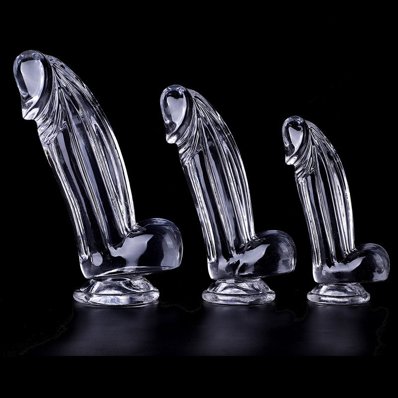 CLEAL ANAL DILDO FOR MALE REALISTIC 8 INCH