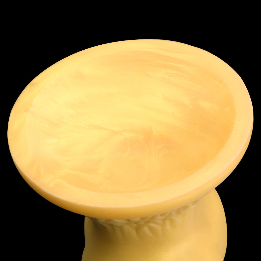 HUGE ANAL TOYS SILICONE 13 INCH GOLD