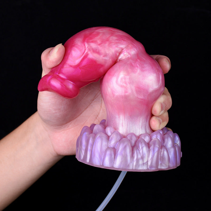 MONSTER DILDO ANAL SQUIRTING SILICONE 8 INCH
