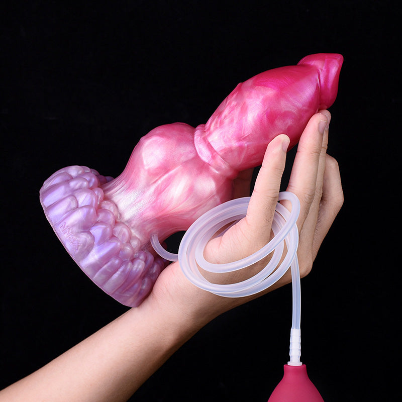 MONSTER DILDO ANAL SQUIRTING SILICONE 8 INCH