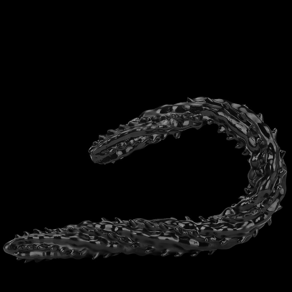 LONG ANAL TOYS HUGE DOUBLE PVC 32 INCH BLACK
