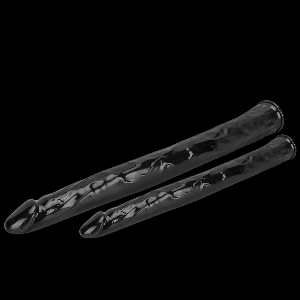 Gode Dragon énorme en PVC de 22 pouces, noir