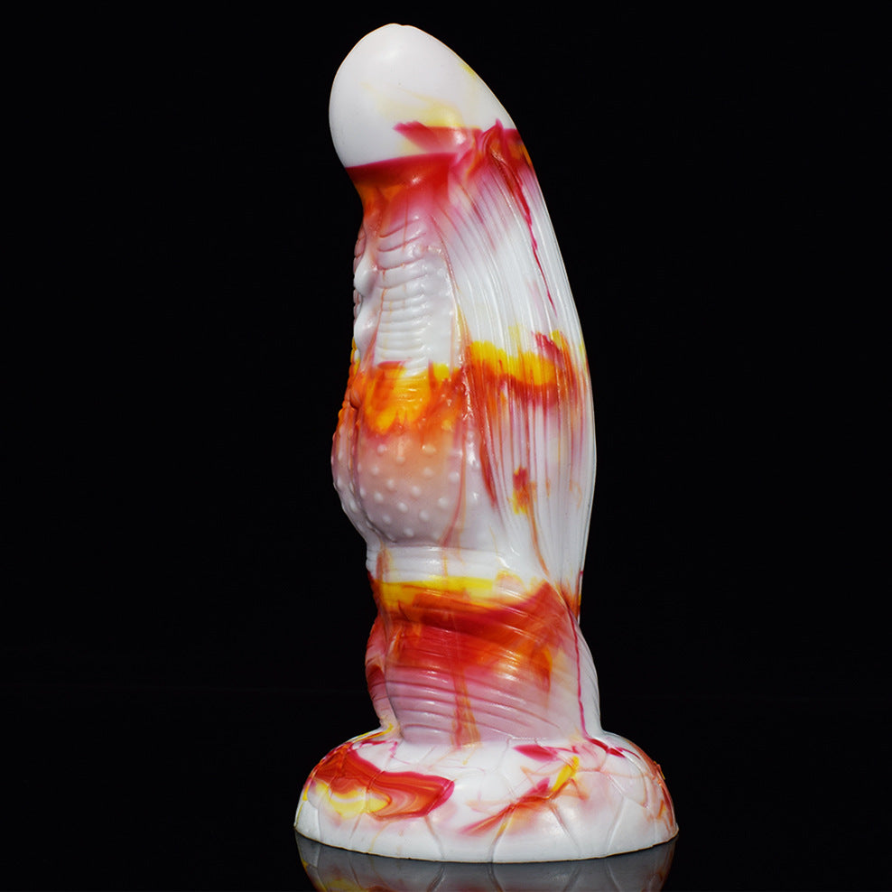 ANAL DILDOS SILICONE 8 INCH WHITE1.0