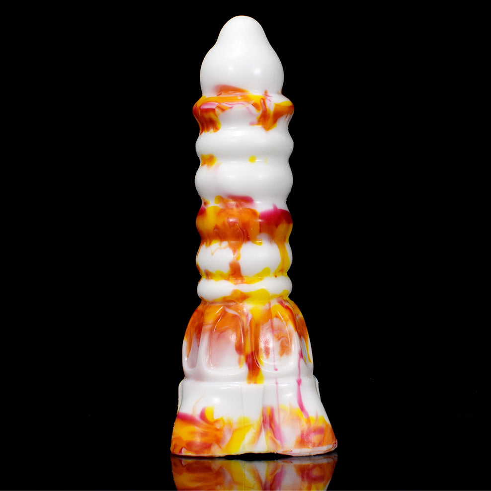 ANAL DILDOS SILICONE 8 INCH WHITE1.0