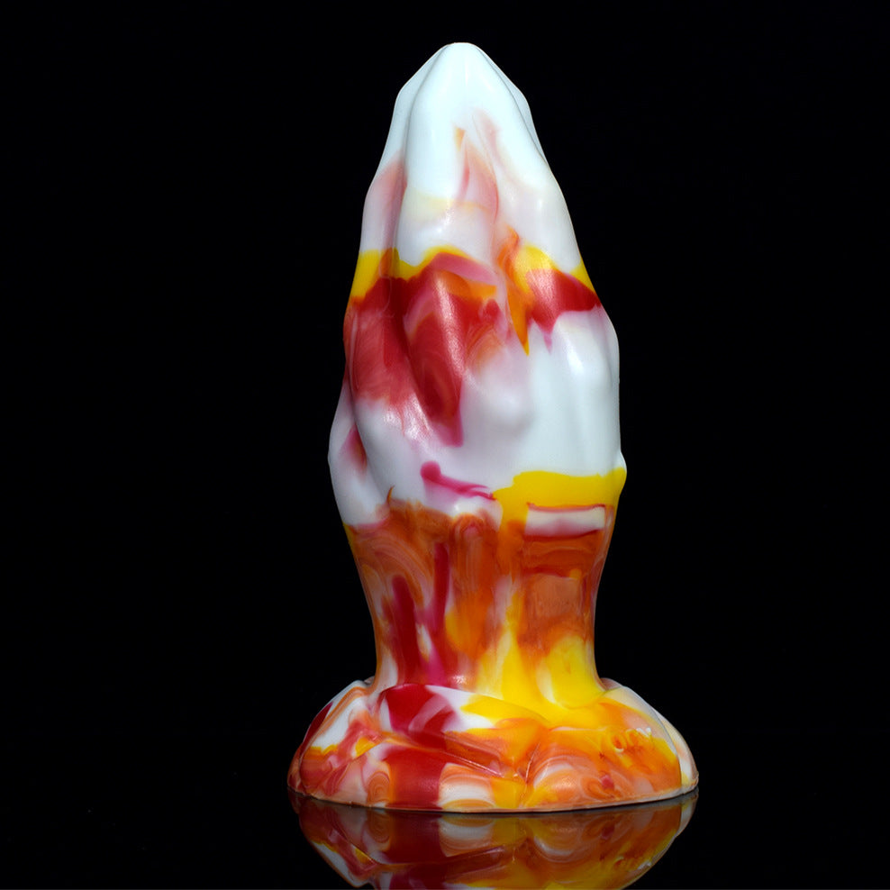 Gode tentacule monstre en silicone 9 pouces flammes 2.0