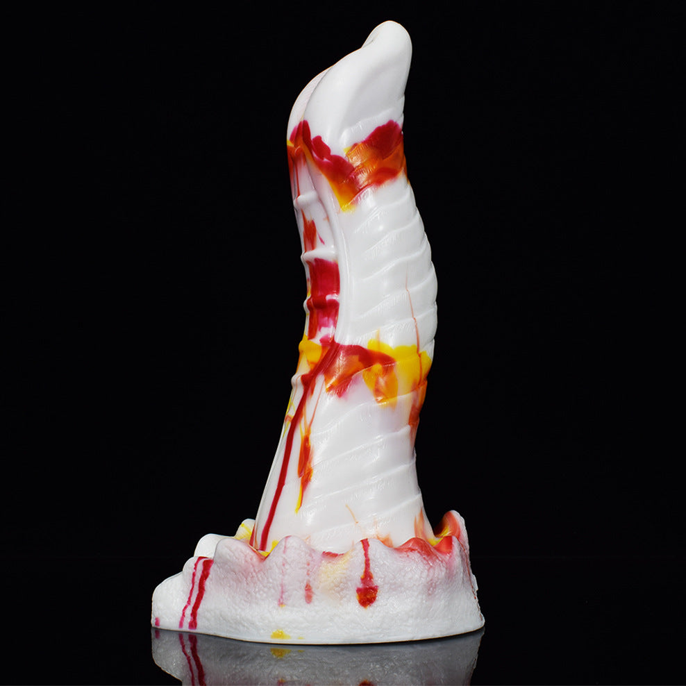 Gode tentacule monstre en silicone 9 pouces flammes 2.0