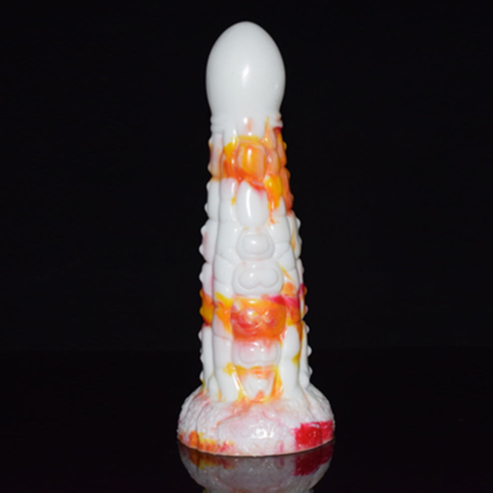 Gode tentacule monstre en silicone 9 pouces flammes 2.0