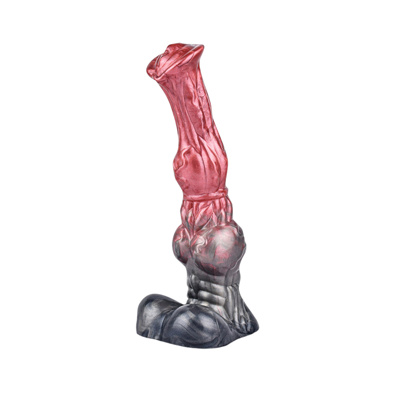 DILDO CHEVAL LONG 12 POUCES SILICONE ROSE