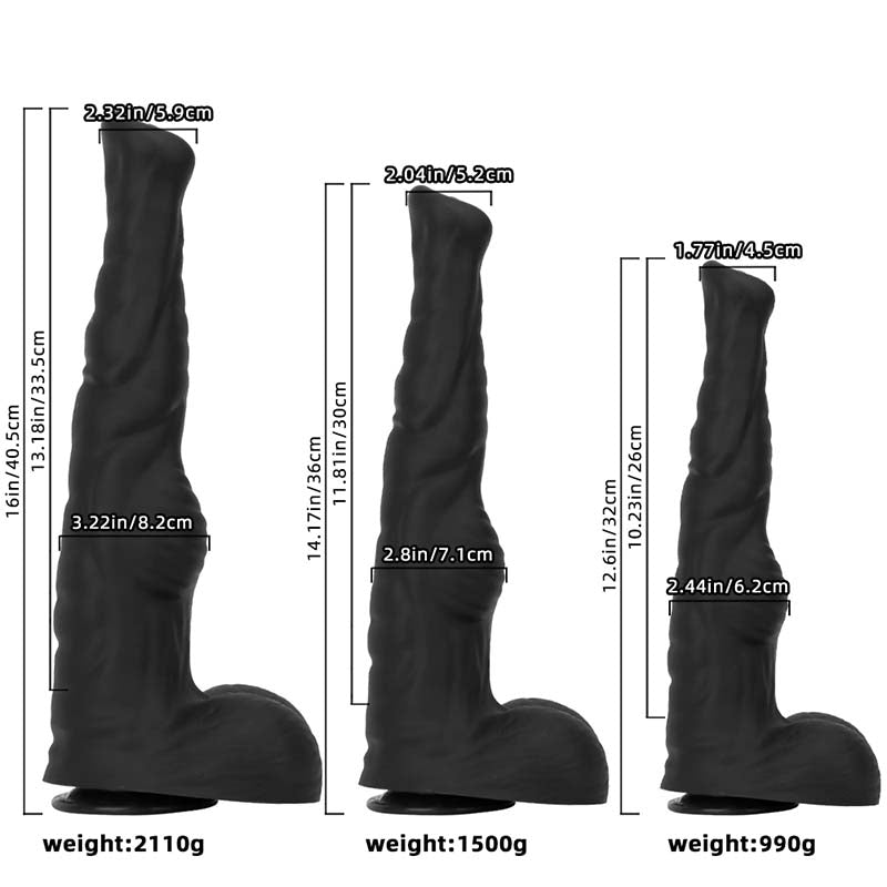 HORSE DILDO ANAL LONG HUGE 16 INCH