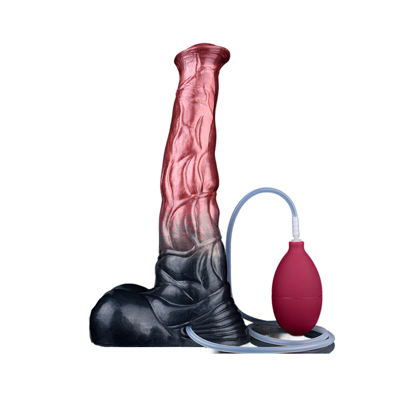 HORSE DILDO ANAL SQUIRING 12 INCH SILICONE LONG