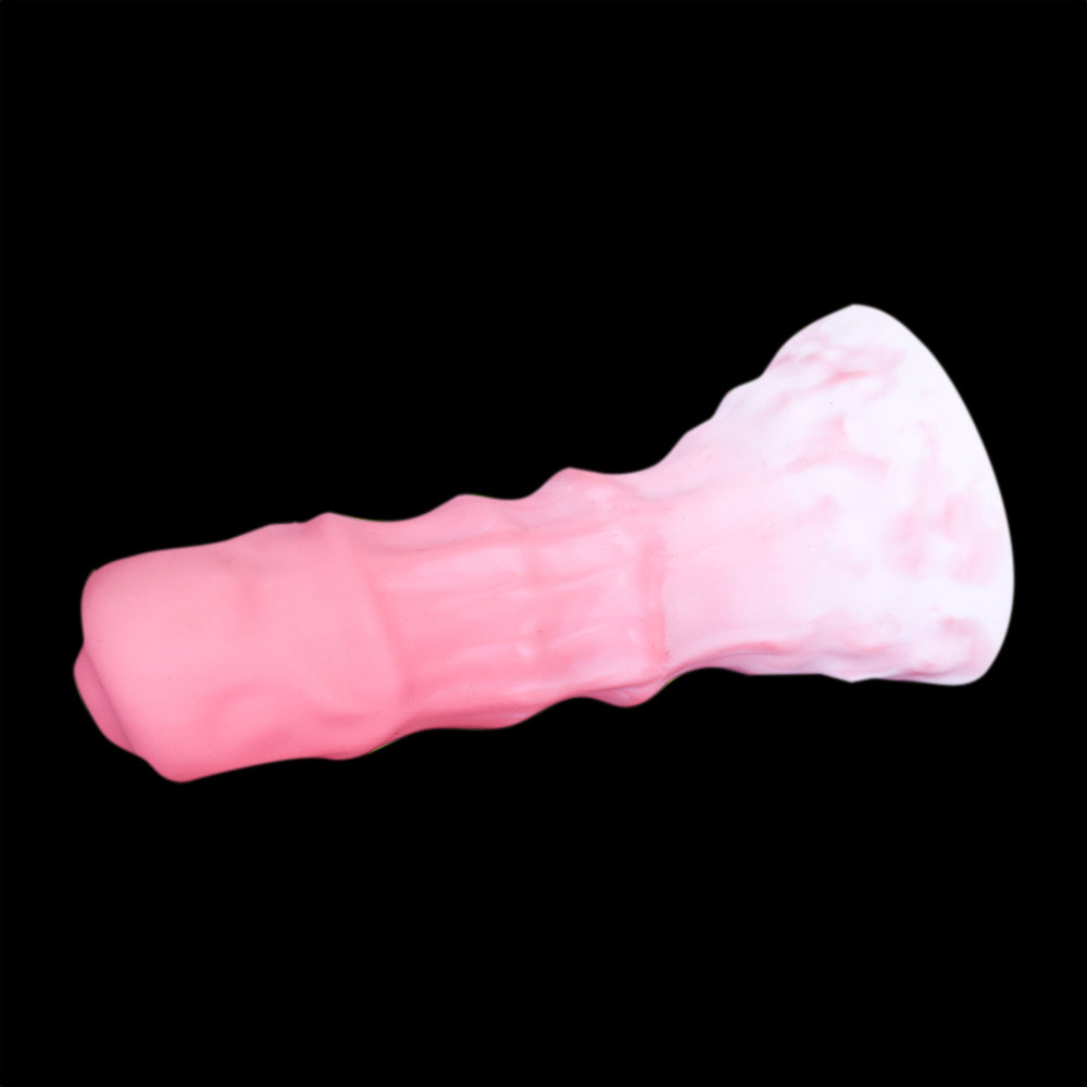 DILDO CHEVAL FANTSY SILICONE 9 POUCES COLORÉ