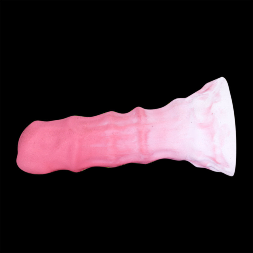 DILDO CHEVAL FANTSY SILICONE 9 POUCES COLORÉ