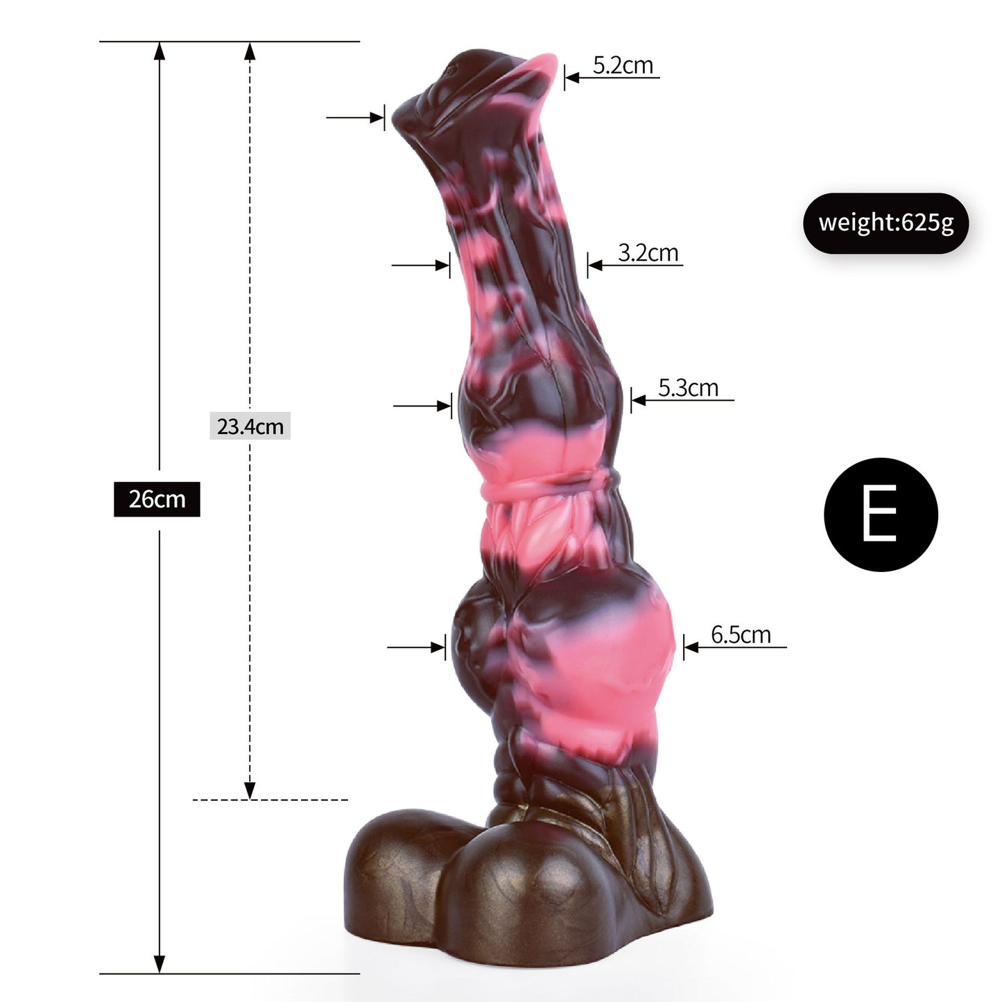 HORSE DILDO ANAL MONSTER SILICONE 11 INCH HUGE PINK