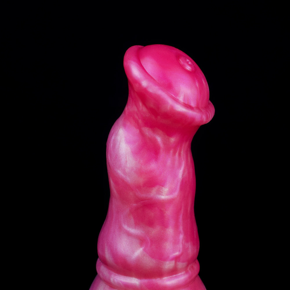 HORSE DILDO ANAL SILICONE 10 INCH PINK