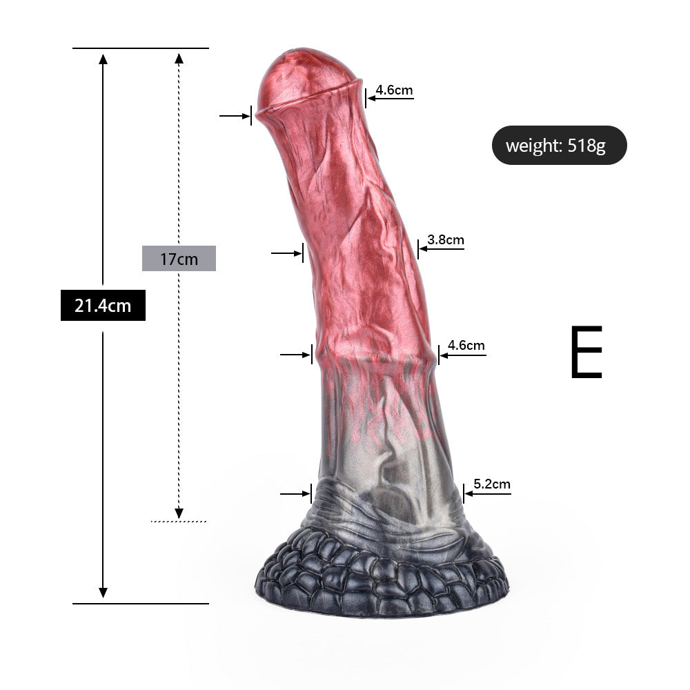 HORSE DILDO ANAL HUGE 12 INCH SILICONE PINK
