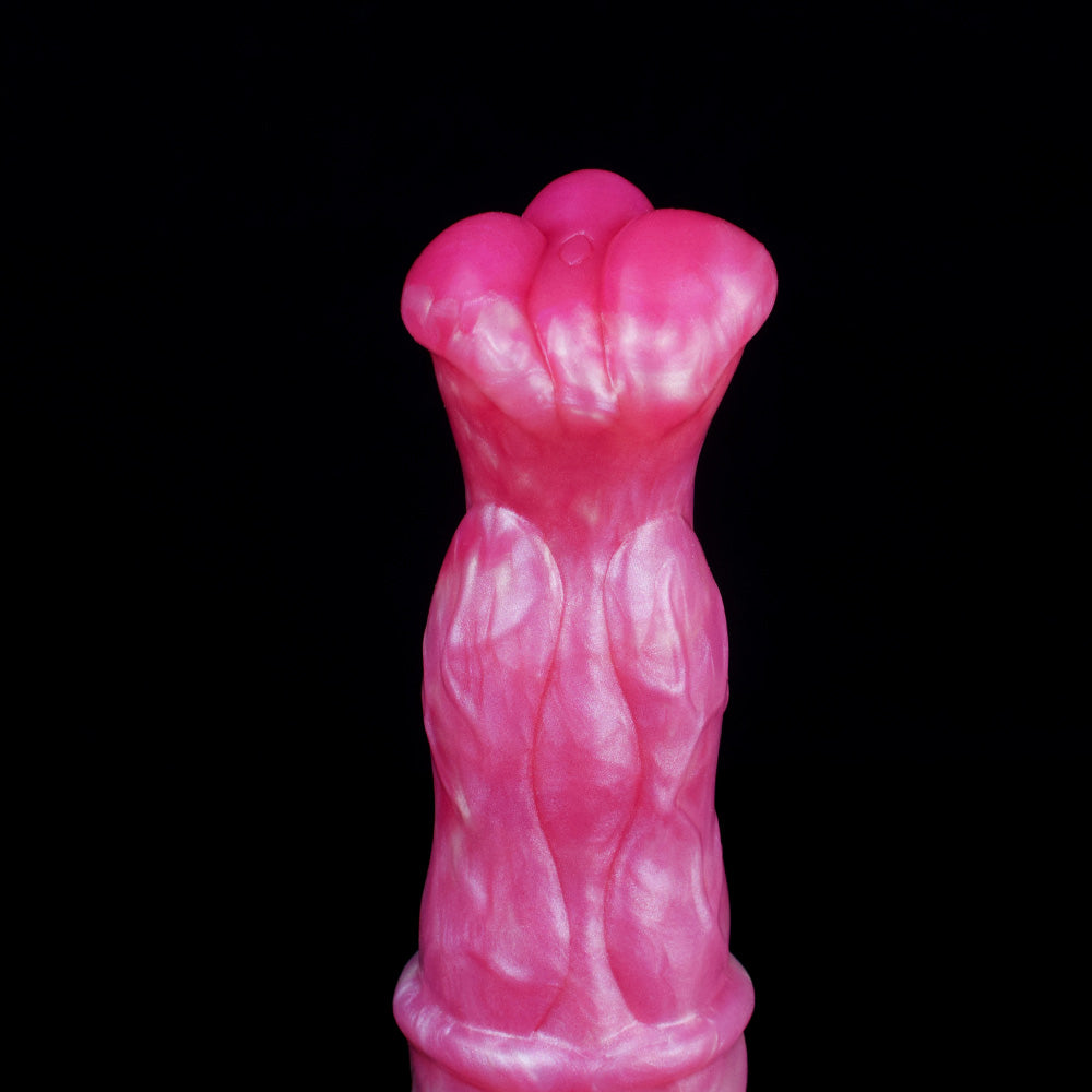 HORSE DILDO ANAL SILICONE 9 INCH PINK