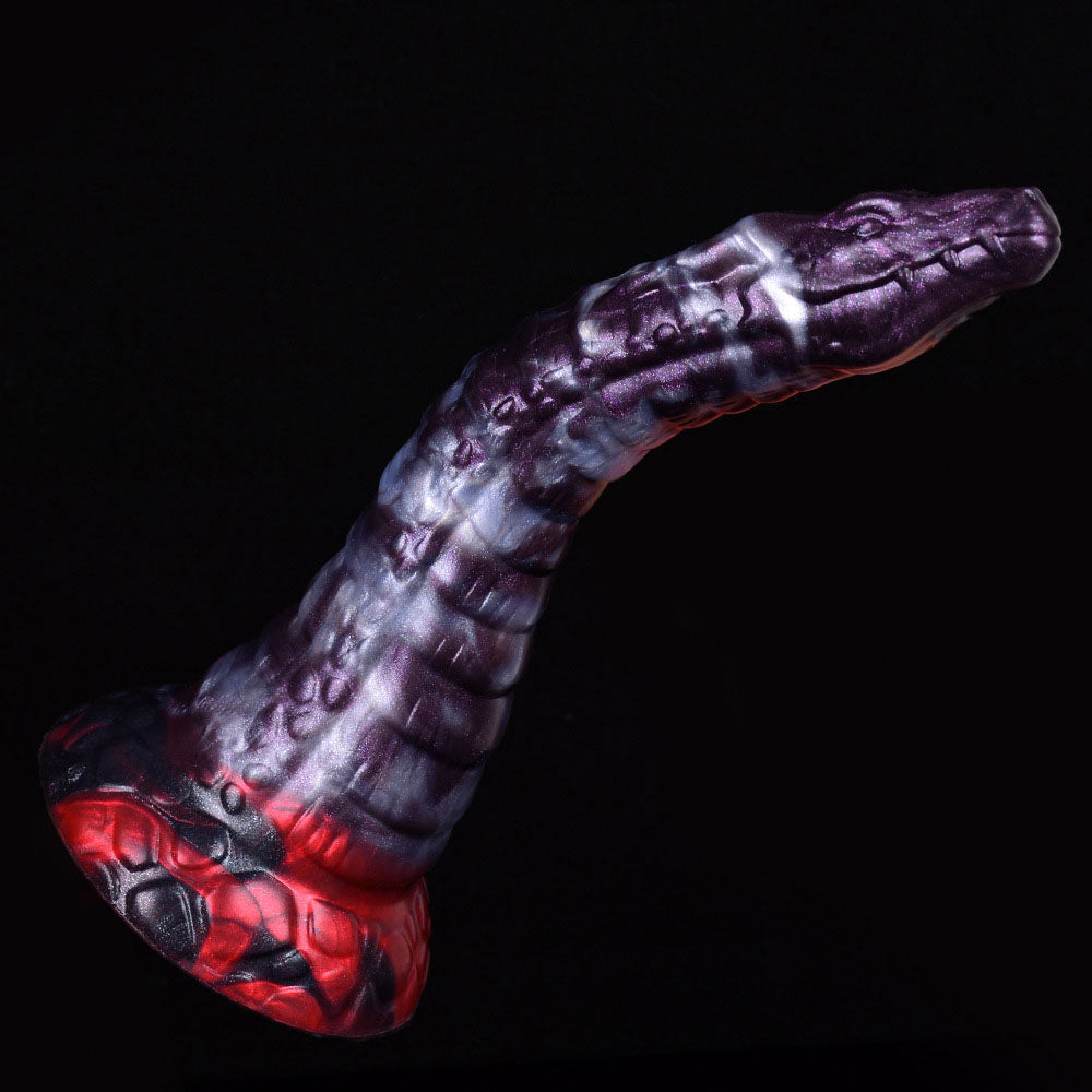 Gode cheval tentacule en silicone 10 pouces à pointes