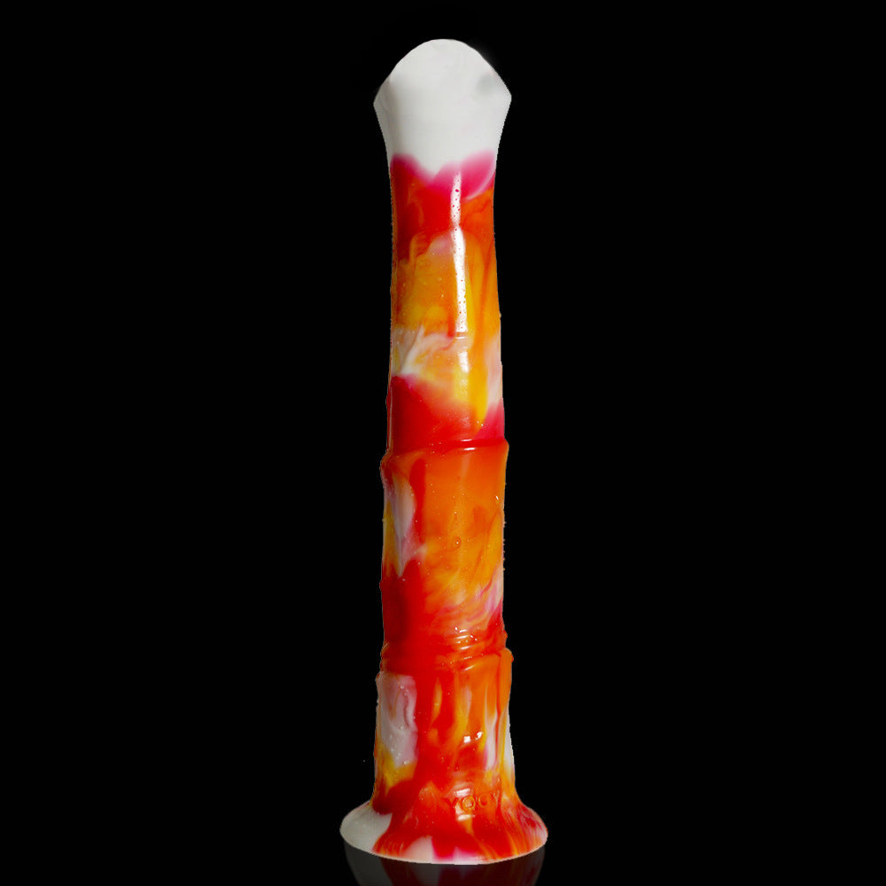 HORSE DILDO ANAL 11 INCH LONG COLORFUL