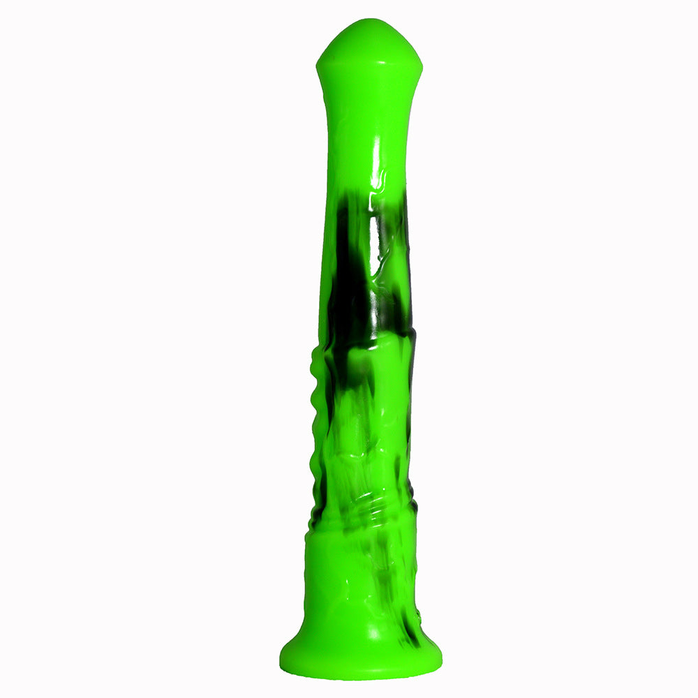 HORSE DILDO ANAL 11 INCH LONG COLORFUL