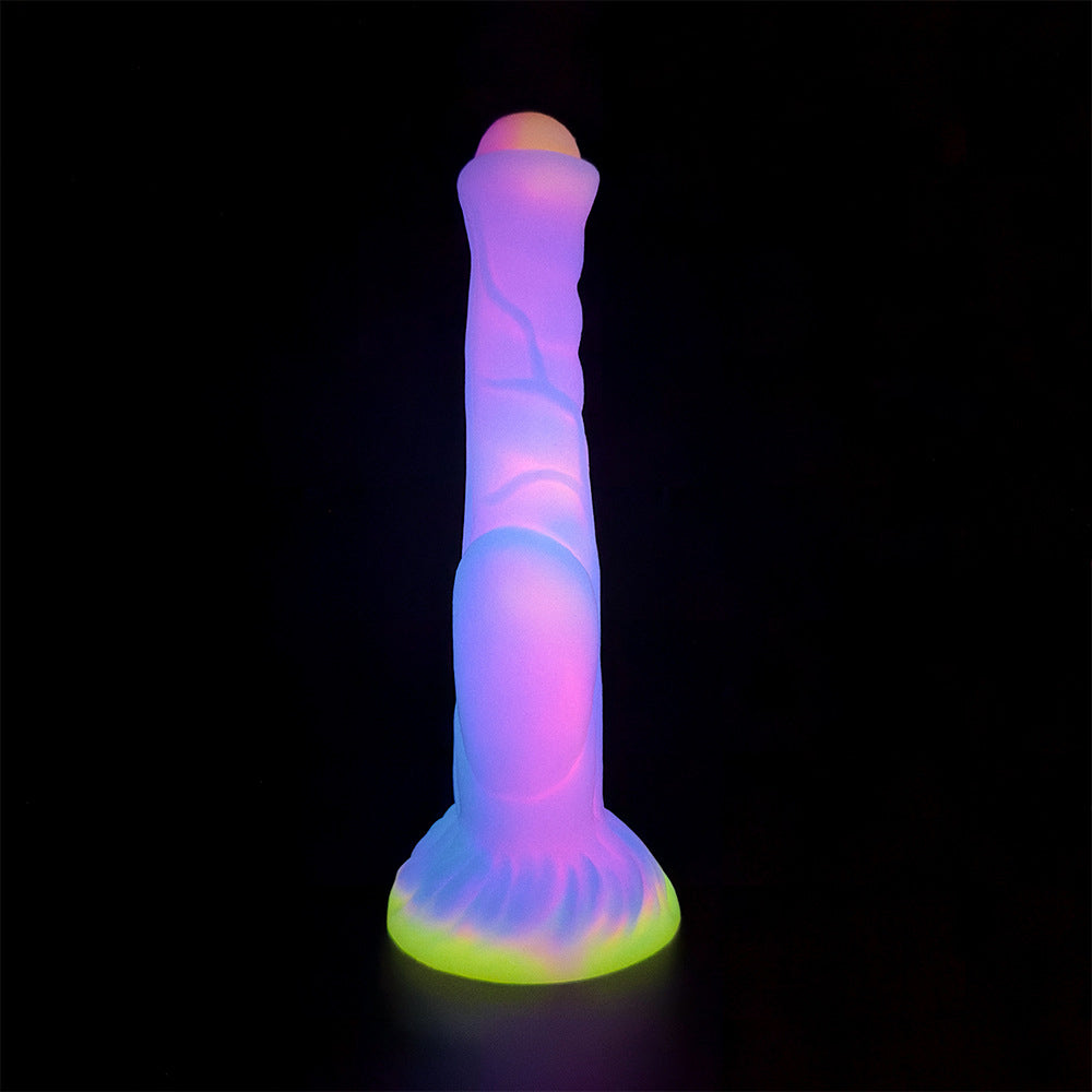 HORSE DILDOS ANAL 10 INCH GLOW IN THE DARK