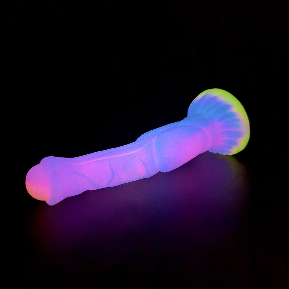 HORSE DILDOS ANAL 10 INCH GLOW IN THE DARK