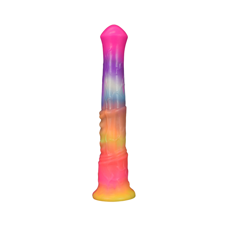 HORSE DILDOS ANAL GIANT GLOW IN THE DARK SILICONE 11 INCH