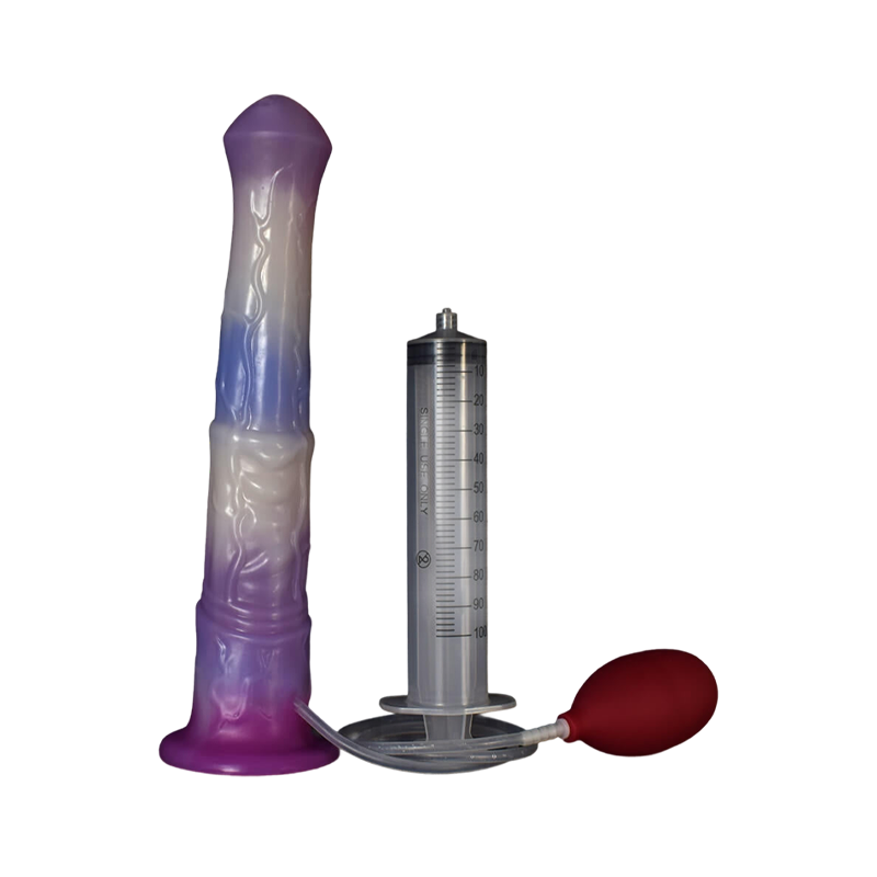 DILDO GÉANT CHEVAL SILICONE 11 POUCES ROSE