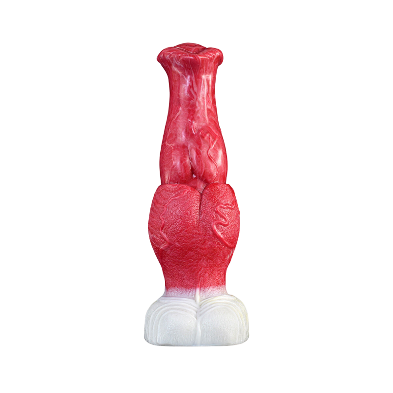 Gode cheval MonsterSilicone 9 pouces rose