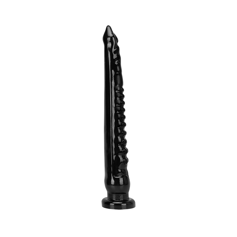 Gode géant à tentacules en PVC de 23 pouces, noir