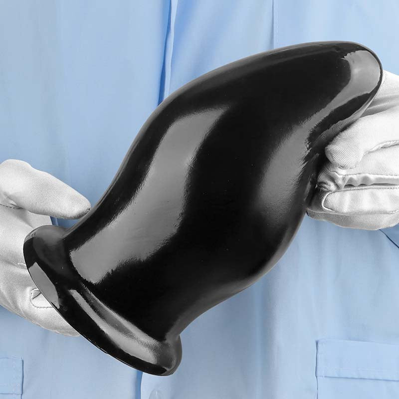 HUGE ANAL TOYS PVC 7 INCH BLACK