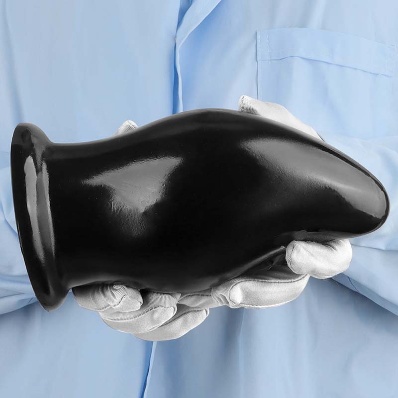 HUGE ANAL TOYS PVC 7 INCH BLACK