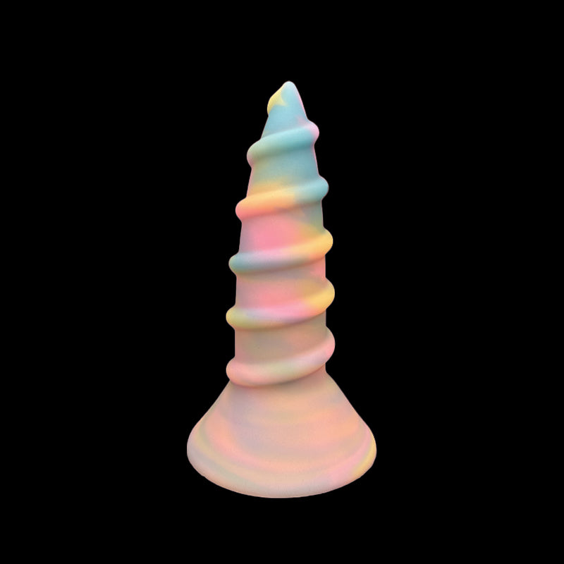 HUGE ANAL TOYS TAPERED LONG 13 INCH RAINBOW