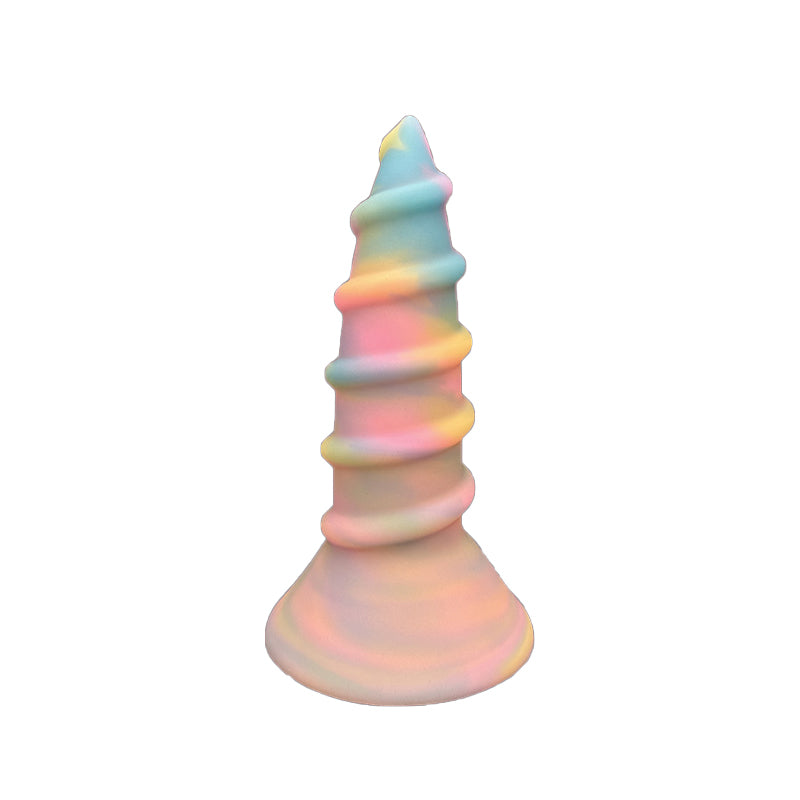 HUGE ANAL TOYS TAPERED LONG 13 INCH RAINBOW